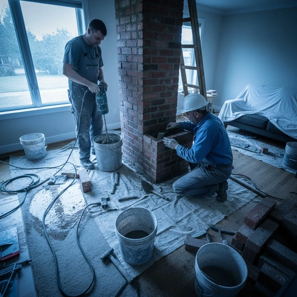 Chimney sweep in Rowlette, TX